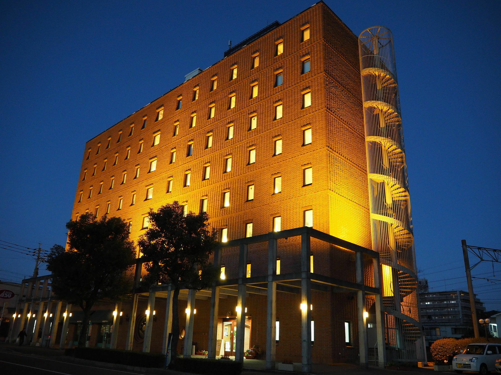 Shin Iizuka Station Hotel Buitenkant foto